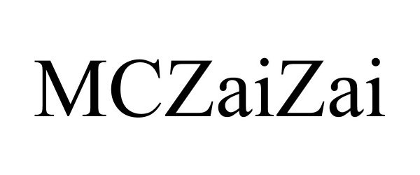 Trademark Logo MCZAIZAI