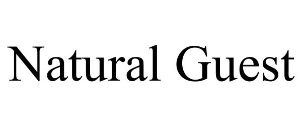 Trademark Logo NATURAL GUEST