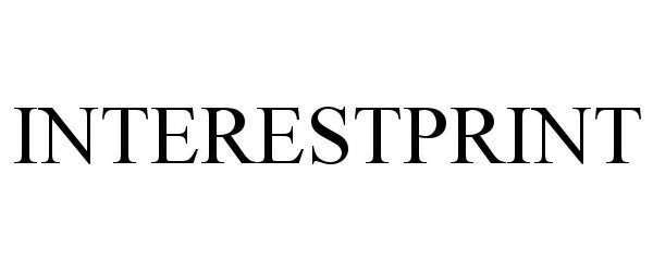 Trademark Logo INTERESTPRINT