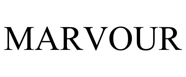 Trademark Logo MARVOUR