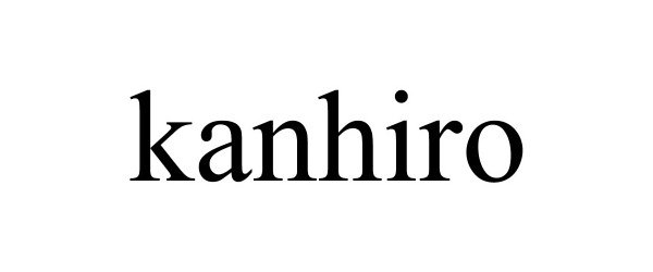 Trademark Logo KANHIRO
