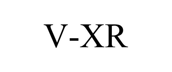 Trademark Logo V-XR