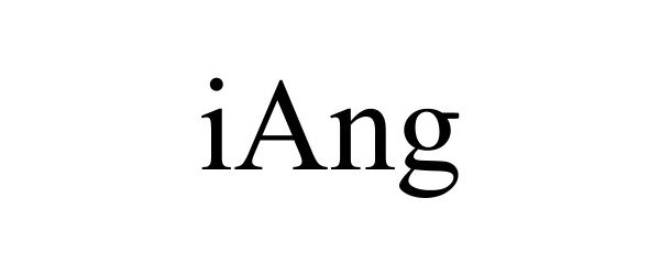 Trademark Logo IANG