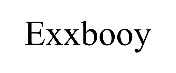 Trademark Logo EXXBOOY