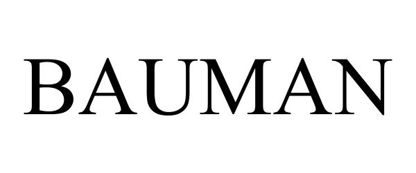 Trademark Logo BAUMAN