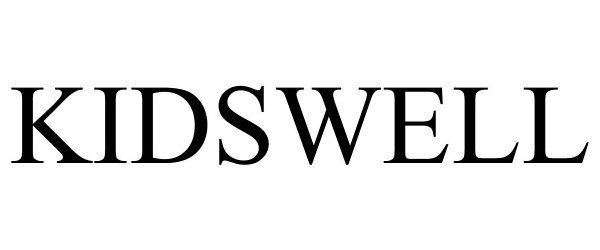 Trademark Logo KIDSWELL