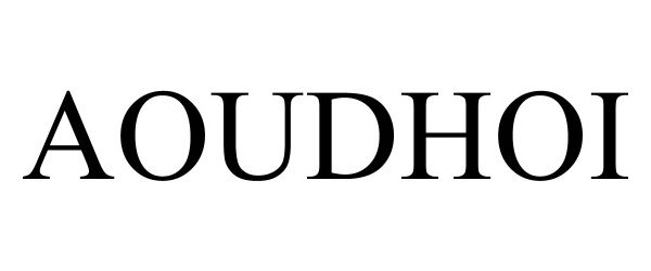 Trademark Logo AOUDHOI