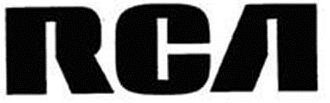 Trademark Logo RCA