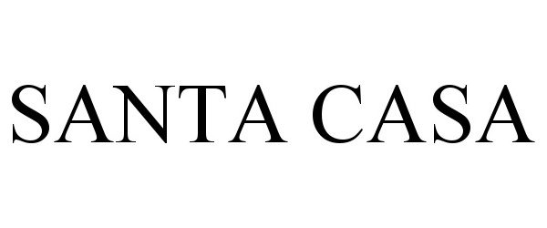 Trademark Logo SANTA CASA