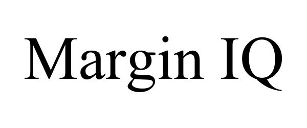 Trademark Logo MARGIN IQ