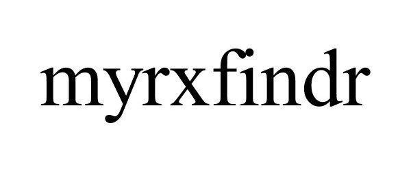 Trademark Logo MYRXFINDR