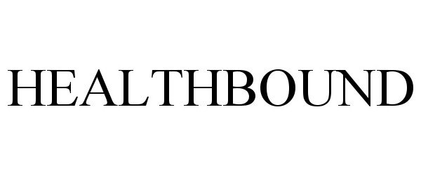 Trademark Logo HEALTHBOUND