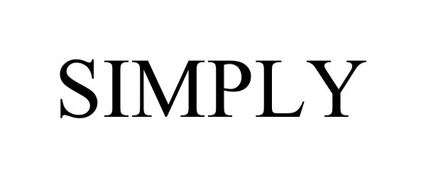 Trademark Logo SIMPLY