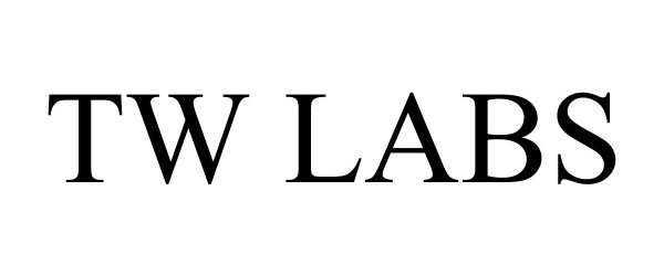 Trademark Logo TW LABS
