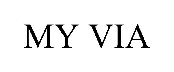 Trademark Logo MY VIA