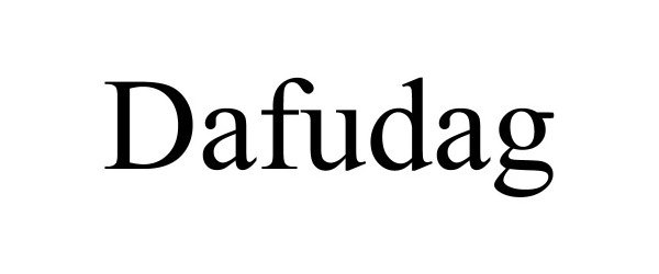 Trademark Logo DAFUDAG
