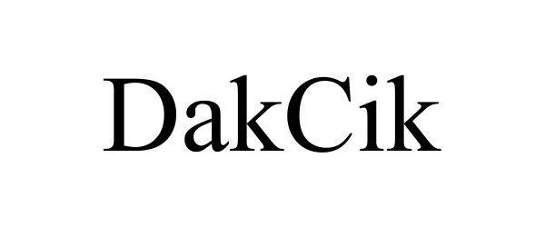  DAKCIK