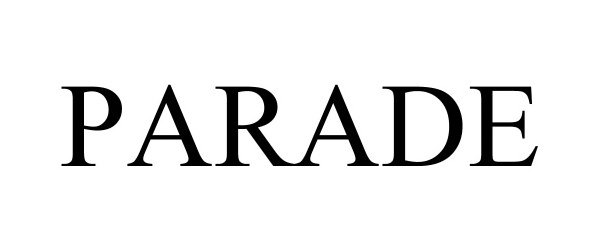 Trademark Logo PARADE