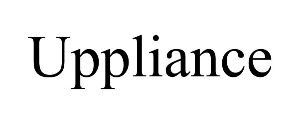 Trademark Logo UPPLIANCE