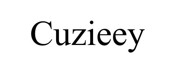 Trademark Logo CUZIEEY