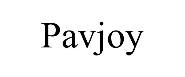 Trademark Logo PAVJOY