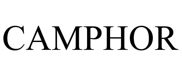 Trademark Logo CAMPHOR
