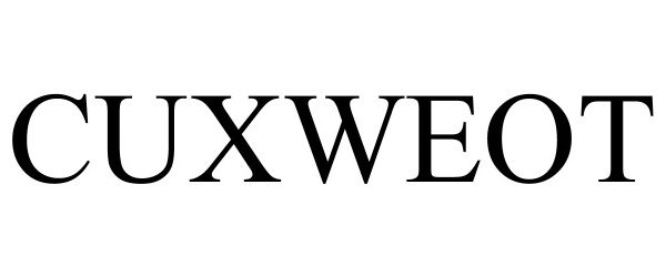 Trademark Logo CUXWEOT