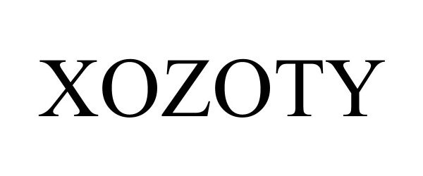 Trademark Logo XOZOTY