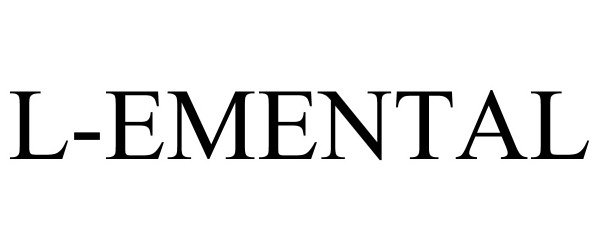 Trademark Logo L-EMENTAL