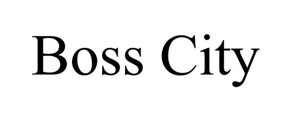Trademark Logo BOSS CITY