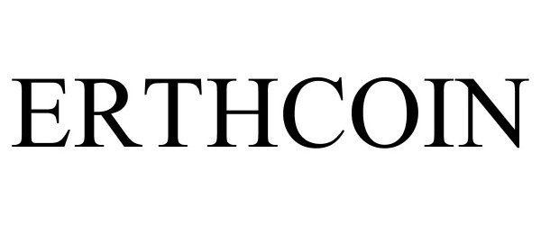 Trademark Logo ERTHCOIN