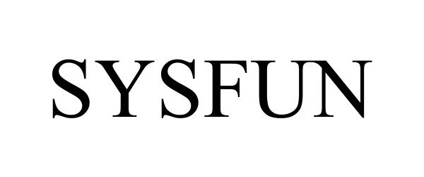 Trademark Logo SYSFUN