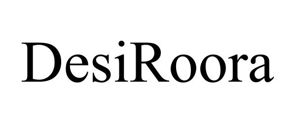 Trademark Logo DESIROORA