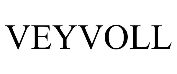 Trademark Logo VEYVOLL