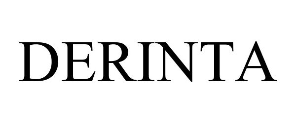 Trademark Logo DERINTA