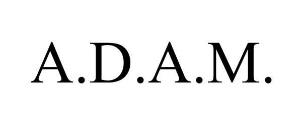 Trademark Logo A.D.A.M.