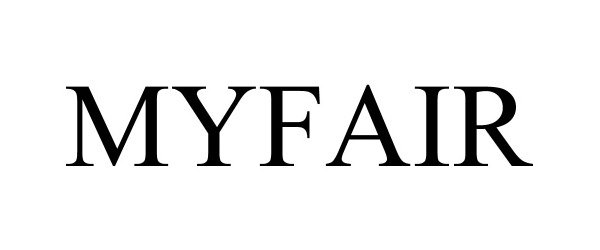 Trademark Logo MYFAIR