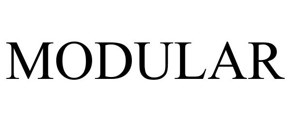 Trademark Logo MODULAR