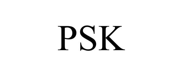 Trademark Logo PSK