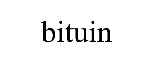 Trademark Logo BITUIN