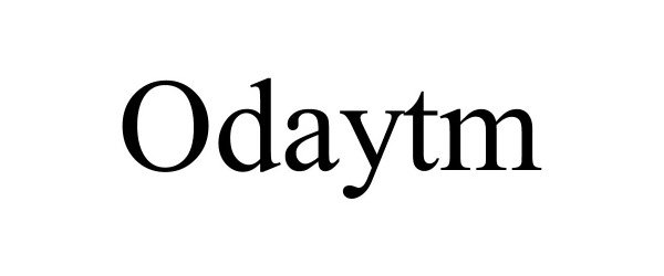 Trademark Logo ODAYTM