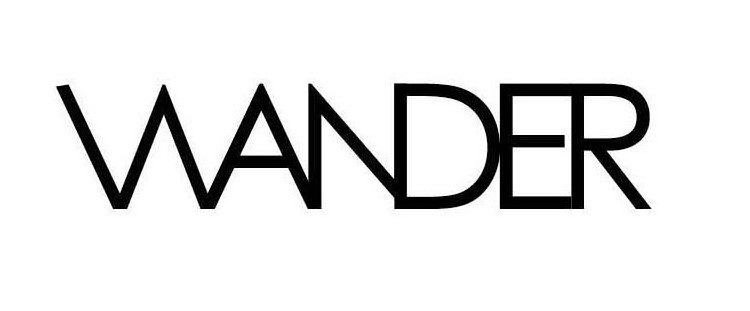 Trademark Logo WANDER