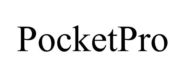 Trademark Logo POCKETPRO