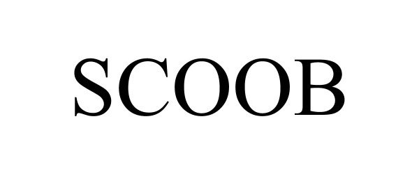 Trademark Logo SCOOB