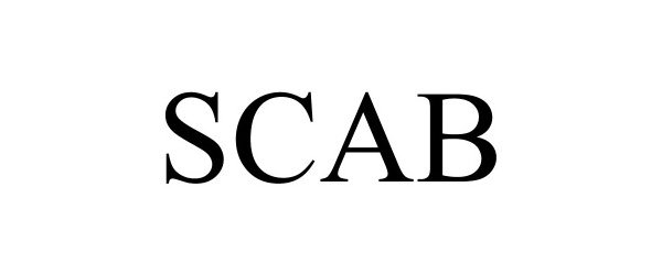 Trademark Logo SCAB