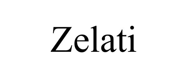 Trademark Logo ZELATI