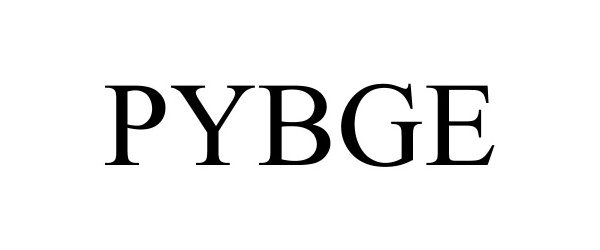 Trademark Logo PYBGE