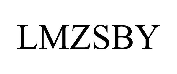 Trademark Logo LMZSBY