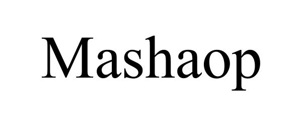  MASHAOP