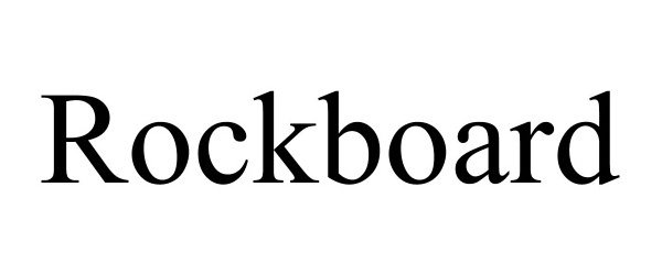 Trademark Logo ROCKBOARD